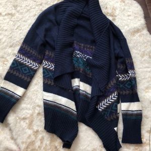 Navy cardigan